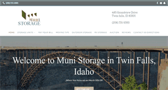 Desktop Screenshot of munistorage.com